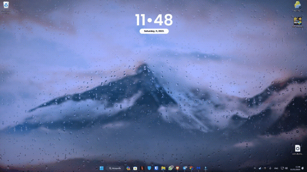 fondos de pantalla animados en PC