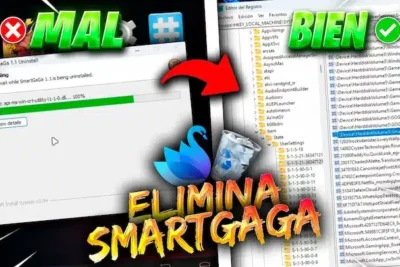 como desinstalar smartgaga por completo